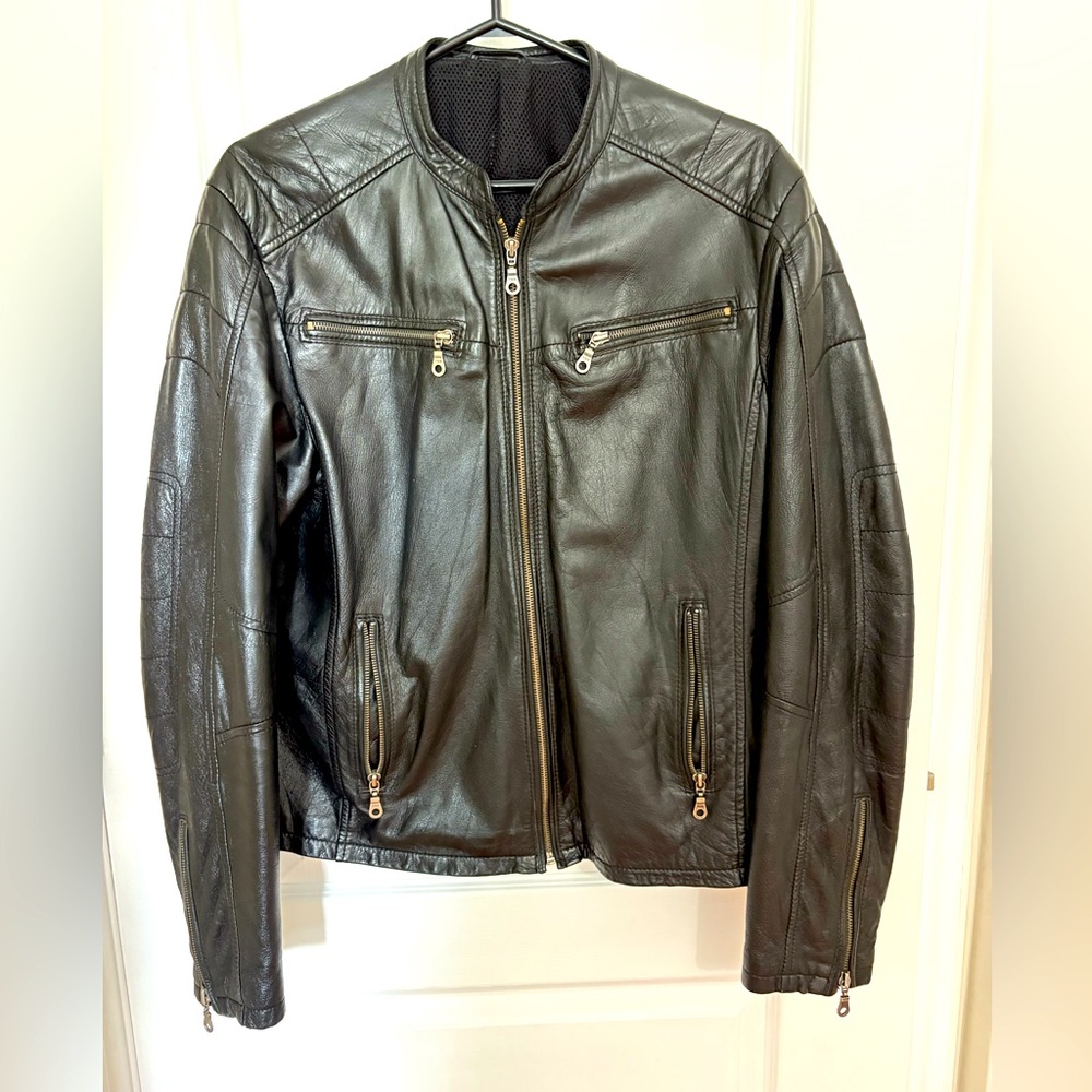 Rebel Black Leather Jacket